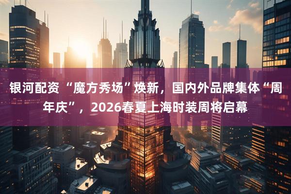 银河配资 “魔方秀场”焕新，国内外品牌集体“周年庆”，2026春夏上海时装周将启幕