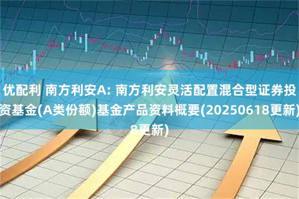 优配利 南方利安A: 南方利安灵活配置混合型证券投资基金(A类份额)基金产品资料概要(20250618更新)