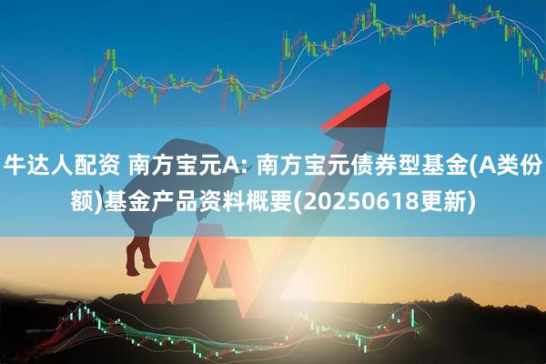 牛达人配资 南方宝元A: 南方宝元债券型基金(A类份额)基金产品资料概要(20250618更新)