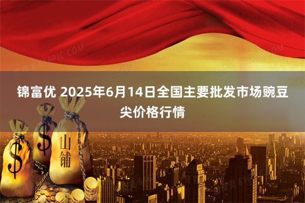 锦富优 2025年6月14日全国主要批发市场豌豆尖价格行情